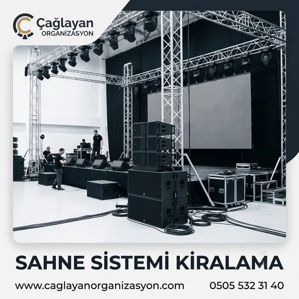 Profesyonel Sahne Ve Işık Sistemleri Kiralama